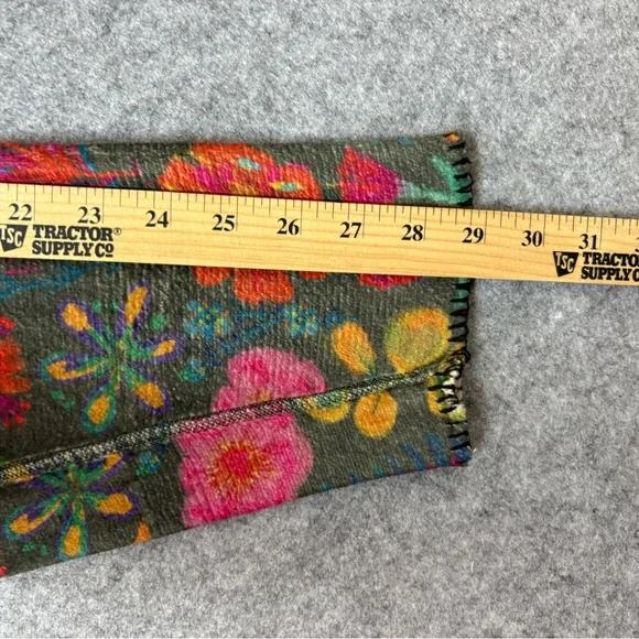 Natural Life Oversized Cozy Blanket Hoodie One size Multi Flora - Picture 9 of 10